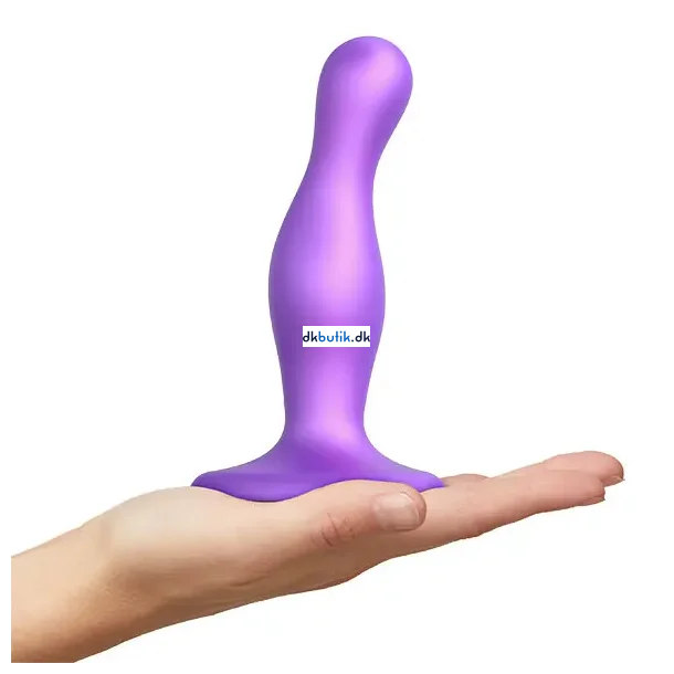 STRAP-ON-ME - Dildo Plug Curvy Metallic