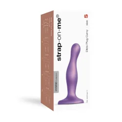 STRAP-ON-ME - Dildo Plug Curvy Metallic