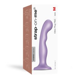STRAP-ON-ME - Dildo Plug P&G Metallic Lilla