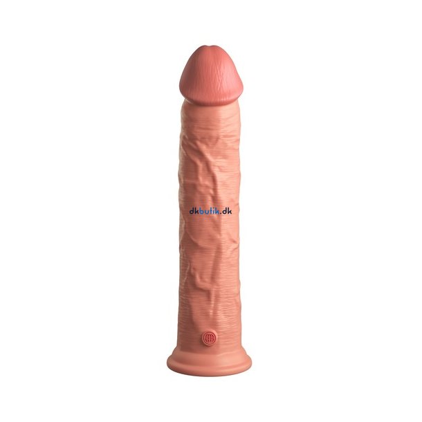 King Cock Elite - Dual Density Silicone Dildo 29 Cm Lys 