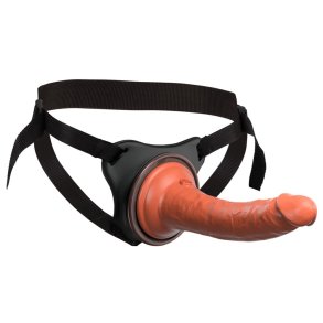 Elite Cock Silikone Body Dock Kit med Dildo 18-21 cm