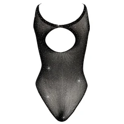 Cottelli Fantasy Body i Sort Mesh med Similisten