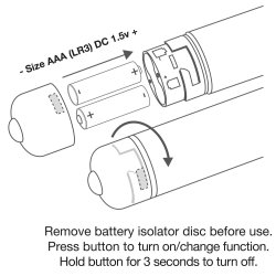 Vibrator - Frosted Fleur - Snowflake