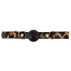 Silikone Gag Ball - Leopard