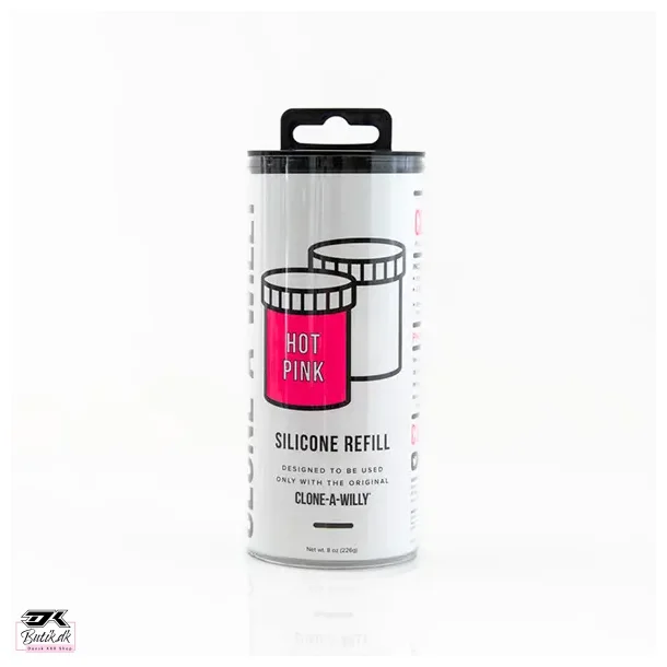 CLONE-A-WILLY - REFILL HOT PINK - SILIKONE