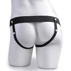 20 Cm Hul Sprjtende Strap-On Med Testikler 