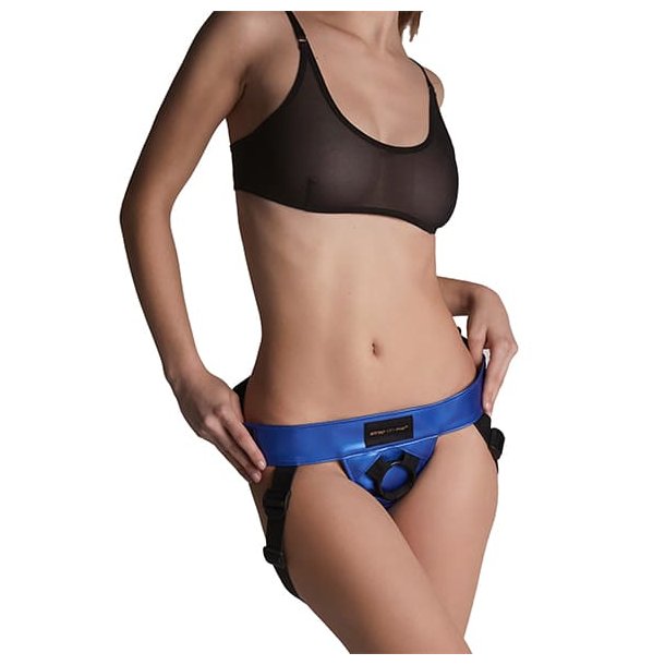 Strap-On-Me Curious Harness - Metallisk Bl