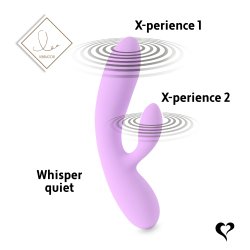 FEELZTOYS-LEA RABBIT VIBRATOR Lys Lilla.