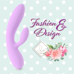 FEELZTOYS-LEA RABBIT VIBRATOR Lys Lilla.