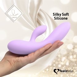 FEELZTOYS-LEA RABBIT VIBRATOR Lys Lilla.