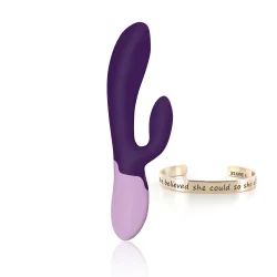 Xena Rabbit Vibrator Dyb Lilla og Lavendel