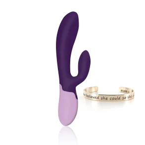 Xena Rabbit Vibrator Dyb Lilla og Lavendel