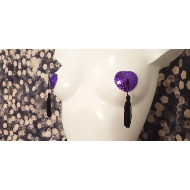 Lilla Nipple tassels - Sort kvast 
