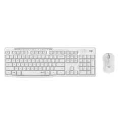 Logitech MK295 Silent Wireless Combo -Trdlst tastatur og mus - Hvid