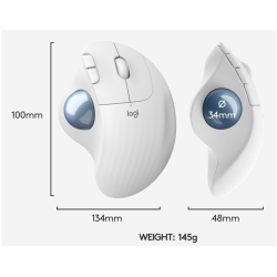 Logitech ERGO M575 Trdls Trackball Mus