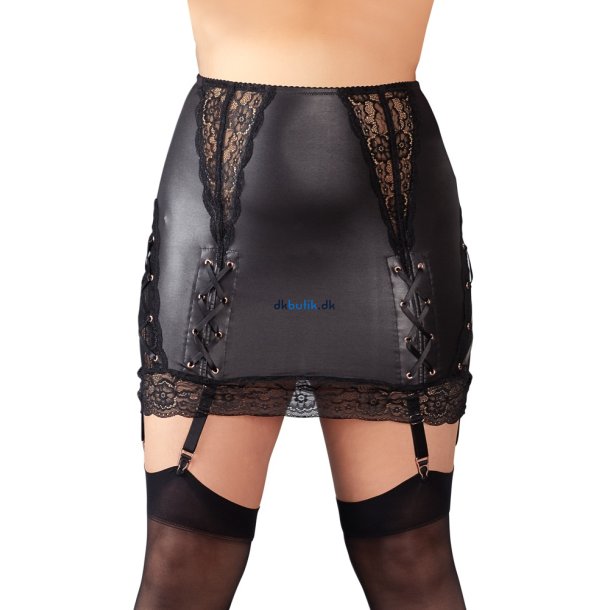 Cottelli Curves - Nederdel med Suspender Large
