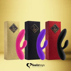 FEELZTOYS-LEA RABBIT VIBRATOR Hot Lilla.