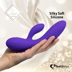 FEELZTOYS-LEA RABBIT VIBRATOR Hot Lilla.