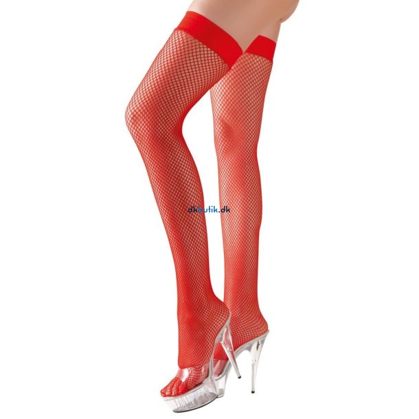 Violetta - R�de Selvsiddende Netstr�mper 