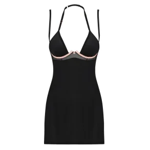 Elegant Sort Chemise Selinne 