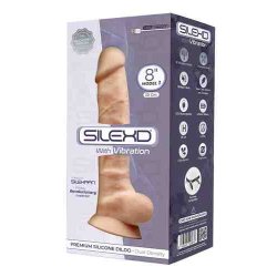 SilexD Sugekop Dildo Med Vibrator 20 cm