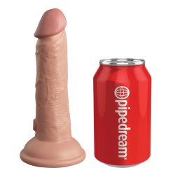 Elite Cock Silikone Body Dock Kit med Dildo 15-17cm