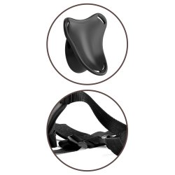 Elite Cock Silikone Body Dock Kit med Dildo 15-17cm