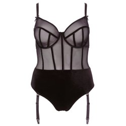 Cottelli Curves - Sort G-Streng Body