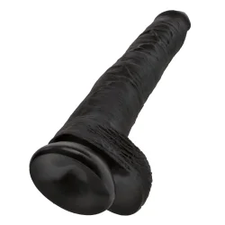 King Cock Kmpe Dildo med Pung Og Sugekop 36cm
