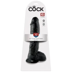 King Cock - 10" Dildo Med Pung