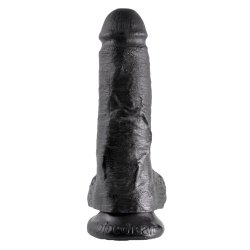 King Cock 20 Cm Realistisk Sugekop Dildo Med Pung