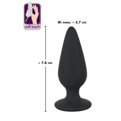 Black Velevt - Heavy Anal Plug (S,M,L)