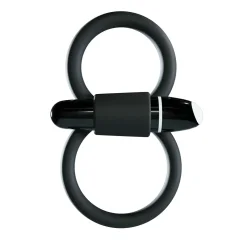 Vibrerende Penis Ring / Cock Cage  i silikone