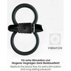 Vibrerende Penis Ring / Cock Cage  i silikone