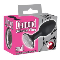 Silikone anal plug