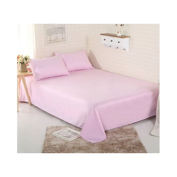 Dekorativt pudebetrk 2 pk - Flere Farver 45 x 72 cm Lyserd