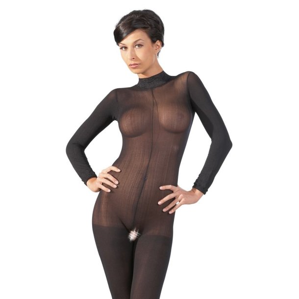 Catsuit med lkre detaljer