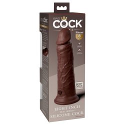 Dual Density Silicone Dildo 20 cm findes i flere farver