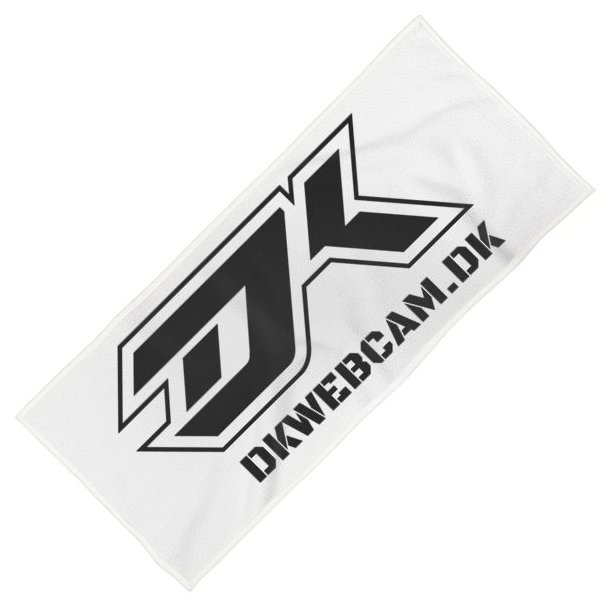 DK Merchandise Hndklde - DK Webcam Maxi Badelagen 