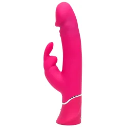 Dual Density Vibrator - Pink- Happy Rabbit