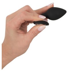 Silikone ButtPlug Med Hjerte Sten