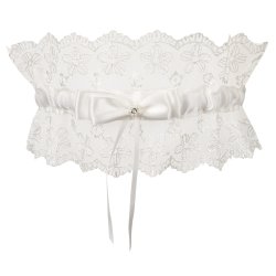 Cottelli - Hvidt Strmpebnd