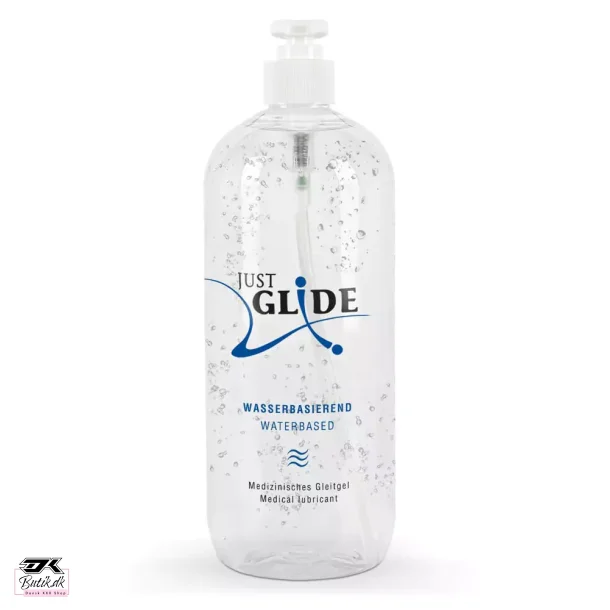 Just Glide - Vandbaseret Glidecreme 1000 ml