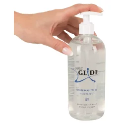 Just Glide - Vandbaseret Glidecreme 500 ml
