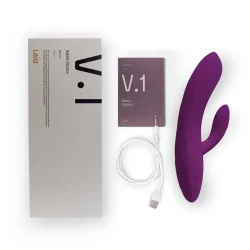LAID V.1 Silikone Rabbit Vibrator - Lilla