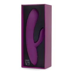 LAID V.1 Silikone Rabbit Vibrator - Lilla