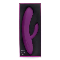 LAID V.1 Silikone Rabbit Vibrator - Lilla