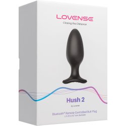 Lovense Hush 2 L (5,7 cm) � App-styret vibrerende buttplug