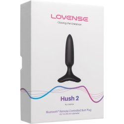 Lovense Hush 2 XS (2,5 cm) � App-styret vibrerende buttplug