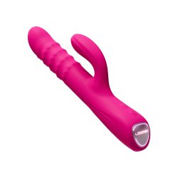 Lovense Velvo � App-styret rabbit vibrator med roterende perler